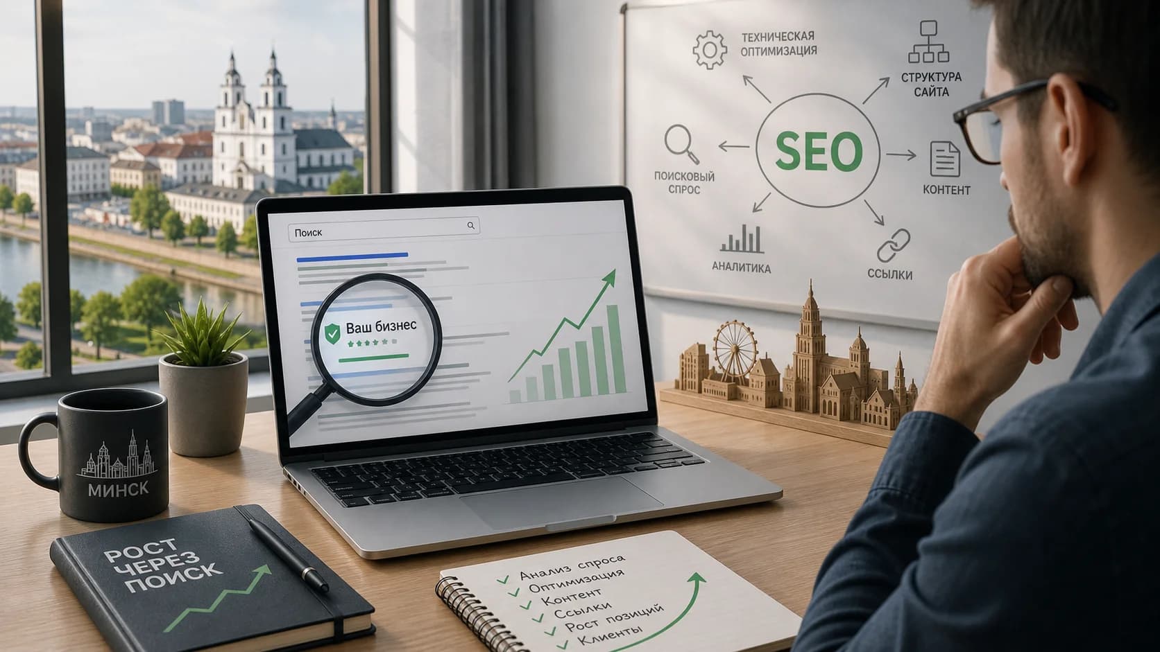 SEO-продвижение в Минске: как малый бизнес получает клиентов из поиска