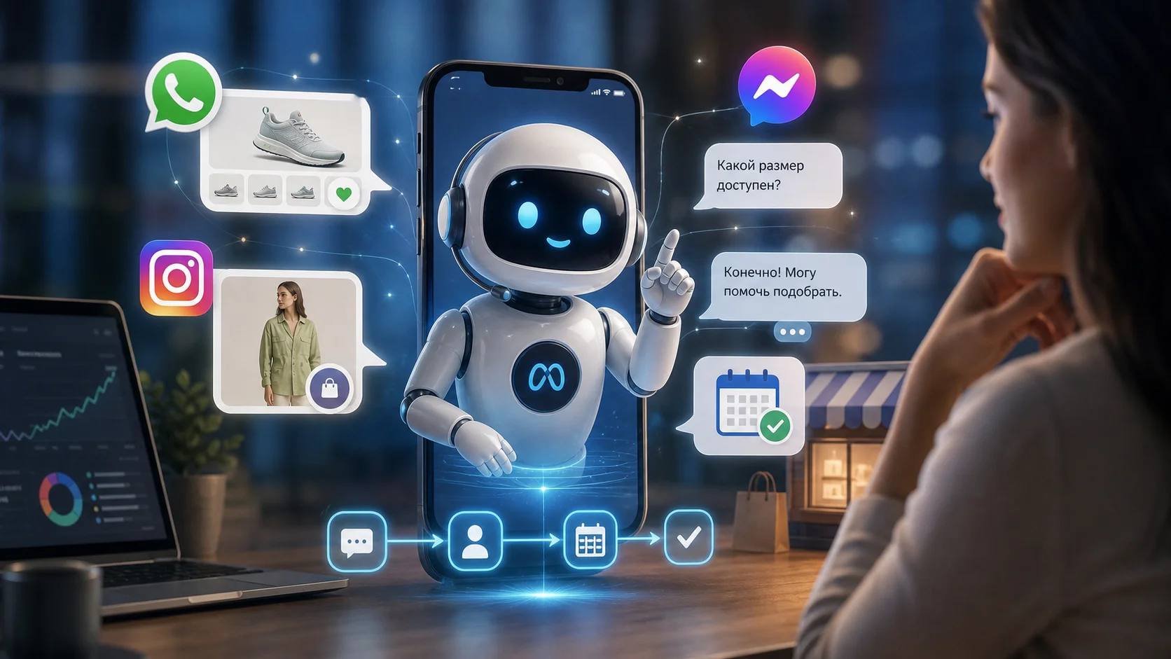 AI-агент в мессенджерах: что это значит для SEO и органического трафика бизнеса